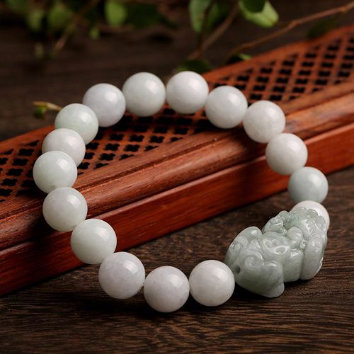 Goforrich Fengshui Wealth Prosperity Jade PiXiu Luck Bracelet