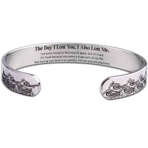 Buddha Stones The Day I Lost You Memorial Harmony Bracelet Bangle