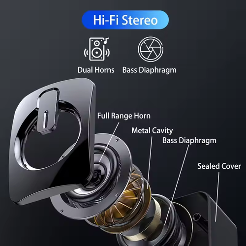 ✨RGB Desktop Speaker💡HiFi Sound with Mic & USB or Bluetooth