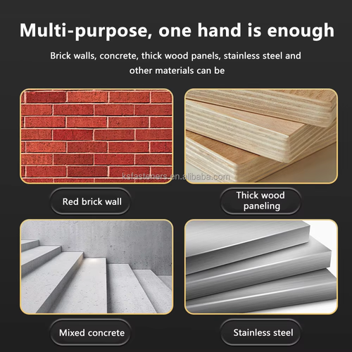 Mini Power Nail Gun Ceiling Fastener Heavy Duty Tool for AC Hanger Cement Wall Fastening