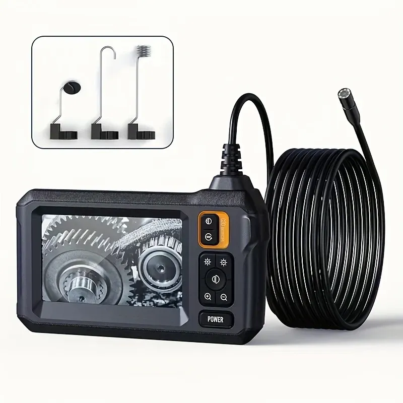 New 5–10mm HD Industrial Endoscope with Display Screen | Pipeline & Maintenance Inspection Tool | In-Stock Wholesale