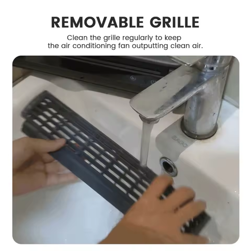 New Arrival Portable Rechargeable Misting Fan, No Drill Wall Mounted Air Cooler, Personal Cooling Fan for Home Dorm Car Kitchen