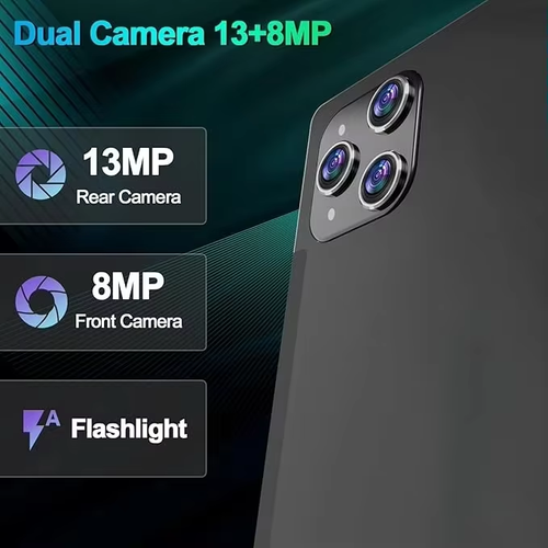 2026 New Cross border Tablet PC 10.4 Inch Large Screen Octa core T616 Processor Android 14 System 500MP Front 1300MP Rear Camera