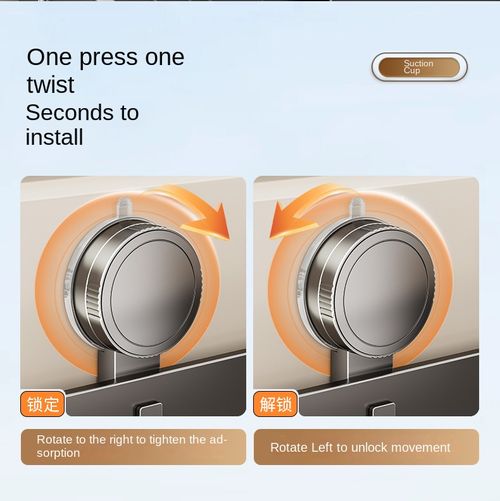 Versatile Kitchen Storage Rack Strong Suction Cup Caddy with Drainage Tray