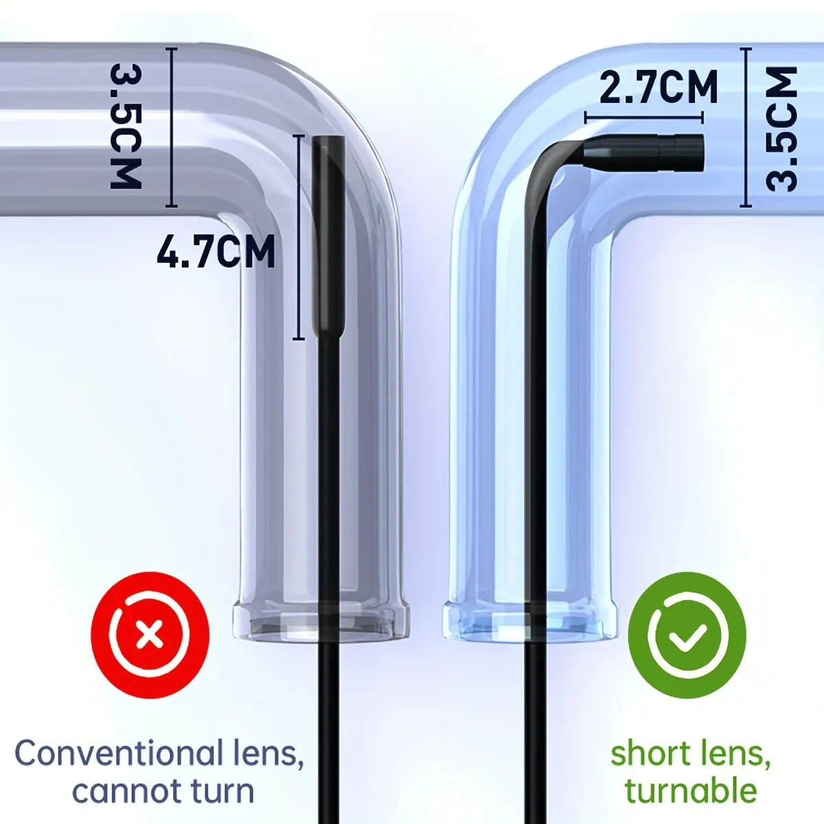 New 5–10mm HD Industrial Endoscope with Display Screen | Pipeline & Maintenance Inspection Tool | In-Stock Wholesale