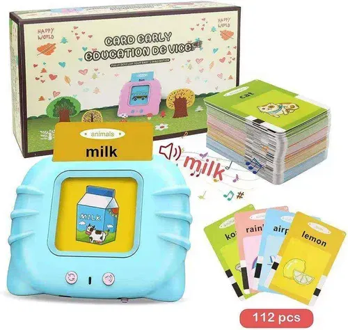 Children's early education enlightenment picture recognition English card learning machine