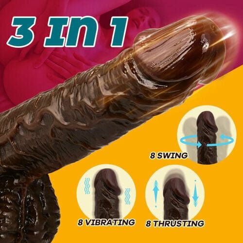 6.69 IN Simulation Penis Wireless Vibration Dildo