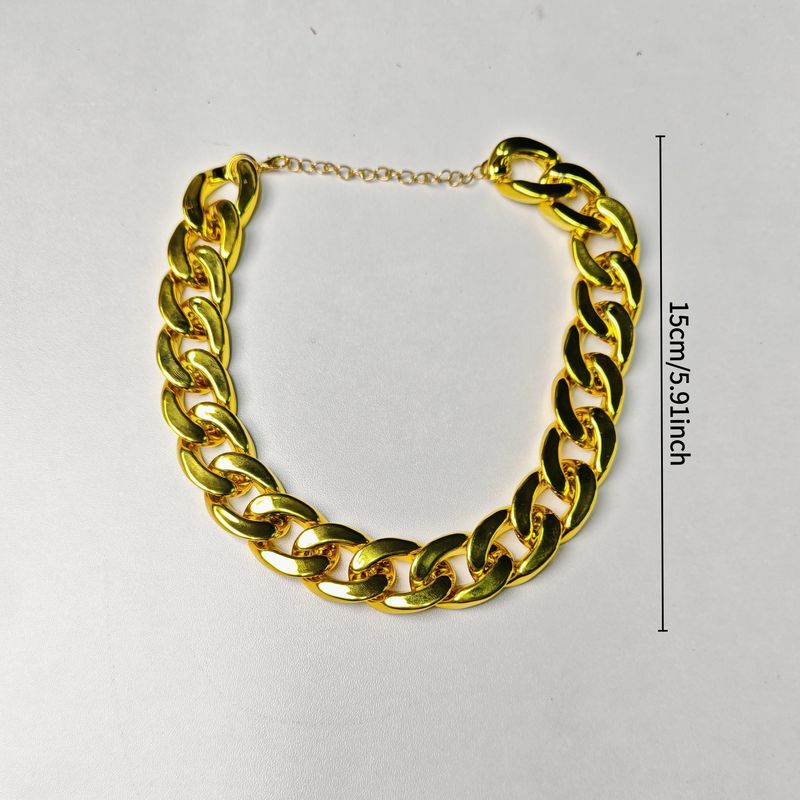 Pet Gold Chain Necklace – Lobster Clasp Design, Adjustable Length Adds a Bold, Powerful Look — Perfect for Cats and Dogs