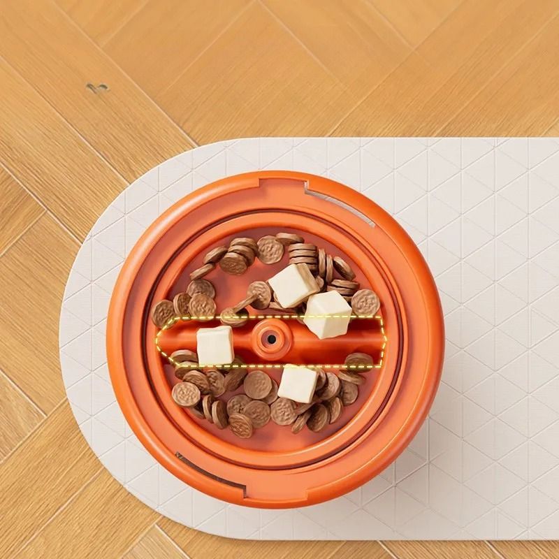 Little Yellow Duck Treat Launcher  Interactive Pet Toy Fun  Enriching, Helps Develop Your Pet Observation and Coordination Skills