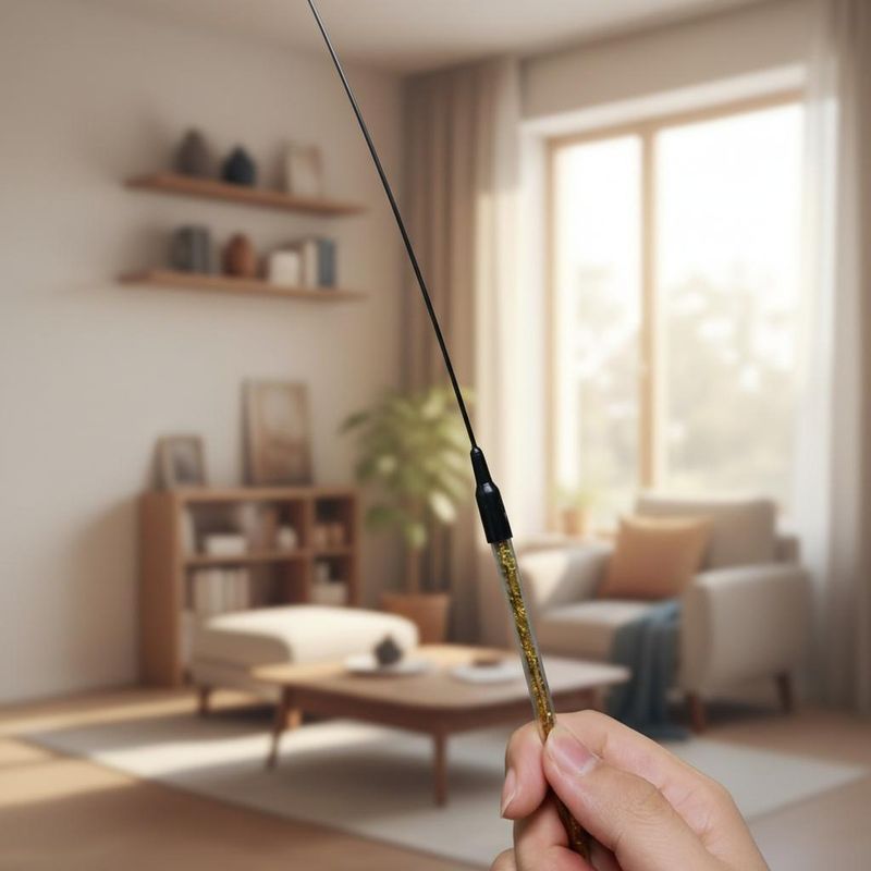 Pet Gift Set, Six-Piece Replaceable Insect Head Accessories with Bell Feathers, Suitable for Indoor Cat Play and Exercise, Release Cat Nature