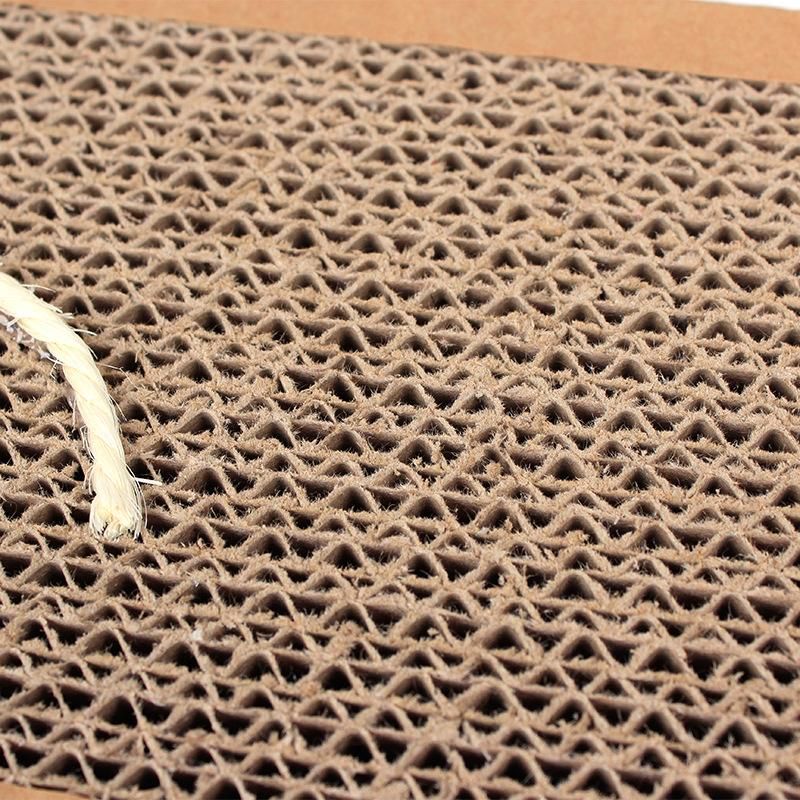 Cat Scratching Post with Mouse Pattern, Durable Corrugated Paper, Gentle and Non-Damaging, Helps Cats Release Natural Instincts