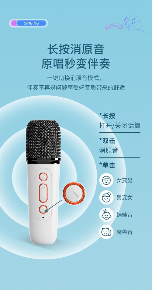Mini Karaoke Machine With Microphone, Wireless Microphone For Adults With LED Party Lights, Adult Microphone For Men And Women Christmas Birthday Gifts