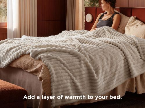 European King Size 180×200cm -71×79 inches  -  Cozy Blanket-Patio Furniture Decor,Classic Stripe Pattern, Ideal for Bed,Couch, Travel,Camping, All Seasons,Home Bedroom Decor,sohochic