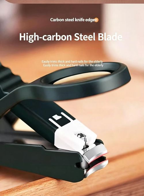 Magnifying Glass Nail Clipper Stainless Steel Portable Nail Cutter For Home Travel