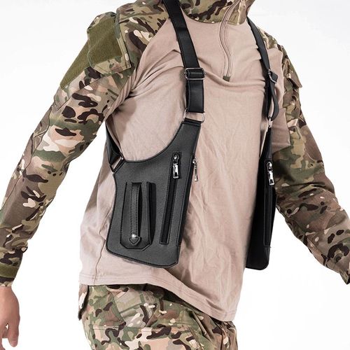 WUBYHIT Adjustable Underarm Shoulder Bag for Men and Women- Anti-theft Hidden Storage for Cell Phones and Other Hunting and Outdoor Gear, High-Quality Faux Leather  PU Leather,Christmas first choice, best holiday gift outdoorfun Wing Bag