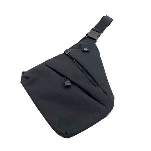 Anti‑Theft Chest Sling Bag, Lightweight Polyester Crossbody Shoulder Bag For Men Daily Travel