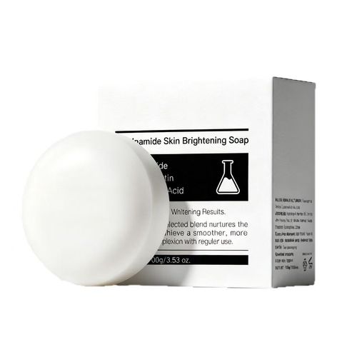 2 Bars Pink Future Niacinamide Skin Brightening Soap Alpha-arbutin Tranexamic Acid Dark Spot Remover Body Facial Cleansing Soap 100g