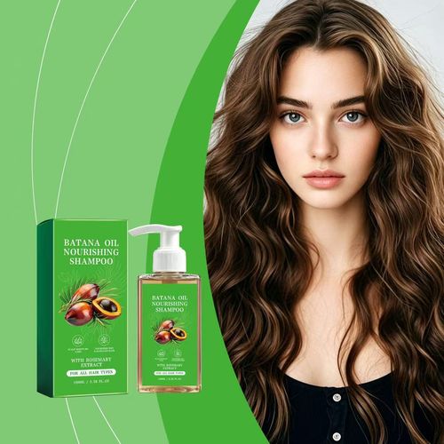Batana Oil Shampoo for Hair Growth, Anti-Thinning Cleanser with Rosemary Extract for All Hair Types, Strengthens & Gently Repairs, 10.14 oz, Haircare