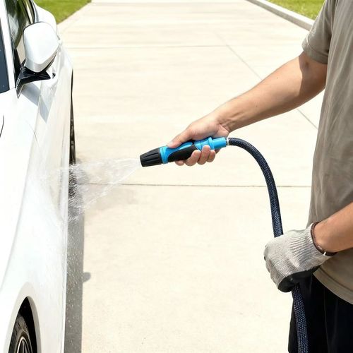 10M High Pressure Water Spray Gun, Explosion-proof Flexible Garden Hose for Car Washing, Watering & Floor Cleaning