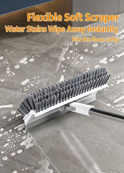 A-3-in-1Multifunctional Household Cleaning Brush, Soft Bristles Non-slip Handle Cleaning Tool for Shoes Clothes Kitchen Bathroom