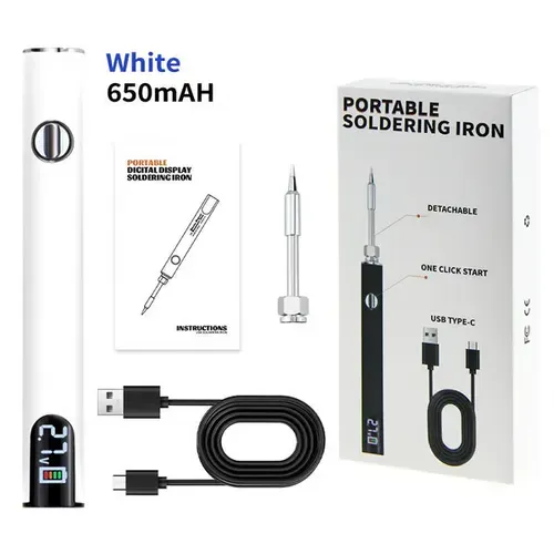 Portable Digital Display Soldering Iron Kit