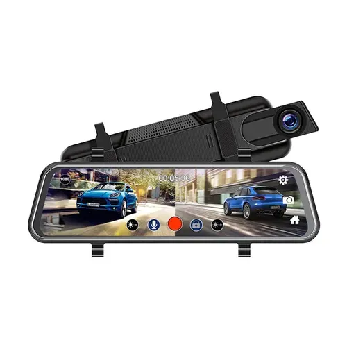 Touchscreen Dash Cam with Rearview Camera 32GB TF Card
