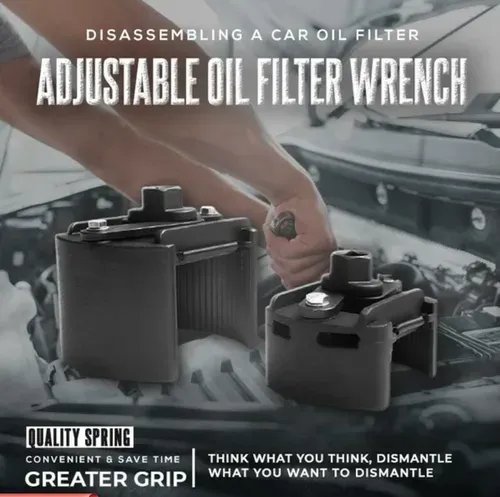 🔧🚀Adjustable oil filter wrench