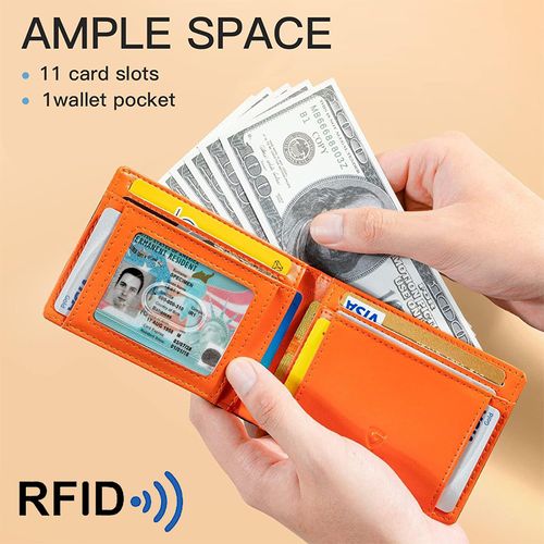 🔥Hot Sale Men's Slim Wallet with Blocking🎁