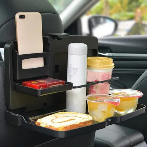 🔥Multifunctional Car Back Seat Folding Tray🚀