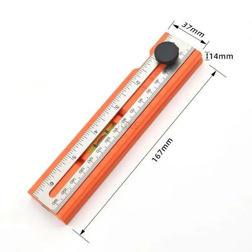 Adjustable Positioning Marking Protractor Tool