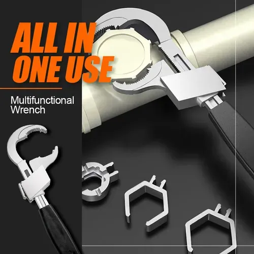 Multifunction Adjustable Double-ended Wrench