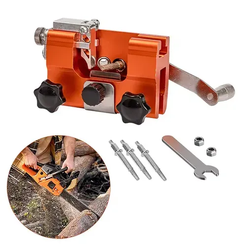 Multipurpose Portable Chain Saw Blade Sharpener
