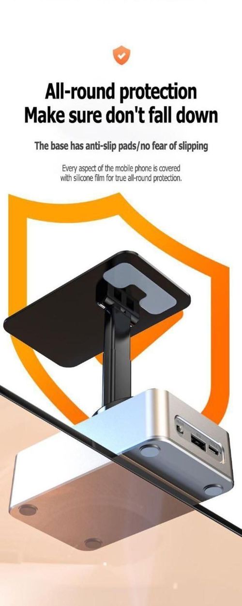 5 in 1 Wireless Audio Bluetooth Speaker Portable & Foldable Stand Emergency Power,5.3FM HD Bassup Answer Calls, for iPhone Android