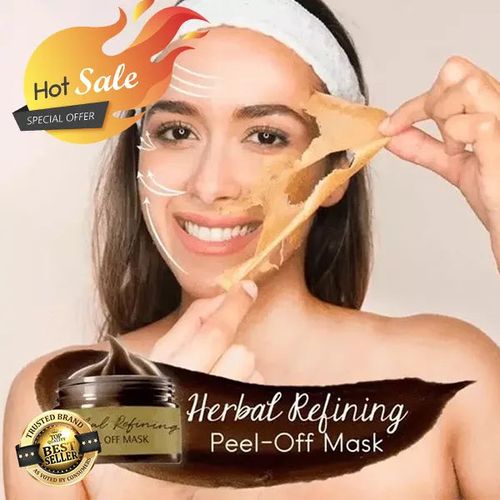Pro-Herbal Refining Peel-Off Facial Mask 🎈Turn Your Skin Youthful Again