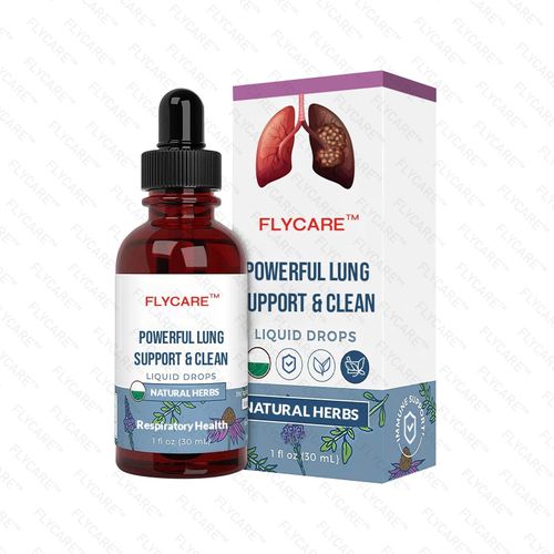 Glamorista Herbal Lung Care Drops – Powerful Lung Support & Cleanse & Respiratory – Made in USA 🌿