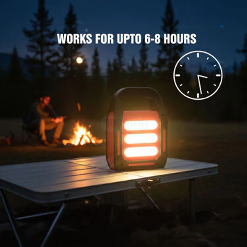 Solar Emergency Light With Long Range Flashlight (LL16)