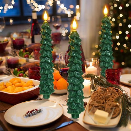 🎁Last Day Promotion 50% OFF🔥flameless Christmas tree candles