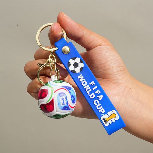 2026 USA-Canadian Cup Keychain, Fan Merchandise, Souvenir, Soccer Ball Pendant, Creative Cartoon Gift