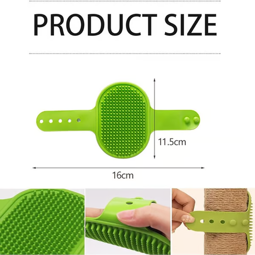 Cat Self-Grooming Strap: Brush, Massage & De-Shed in One