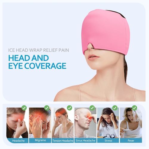 Compressed Therapy Headache - Migraine Relief Cap（blue）
