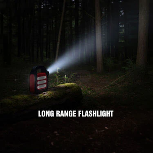 Solar Emergency Light With Long Range Flashlight (LL16)