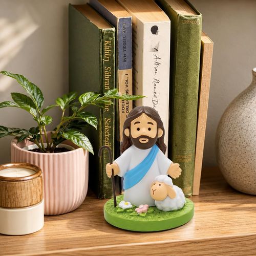 3-inch Good Shepherd statue
