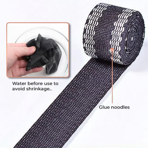 Pants Edge Shorten Self-Adhesive（black 5m）