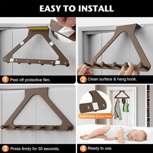 Over-the-Door Hanger Organizer