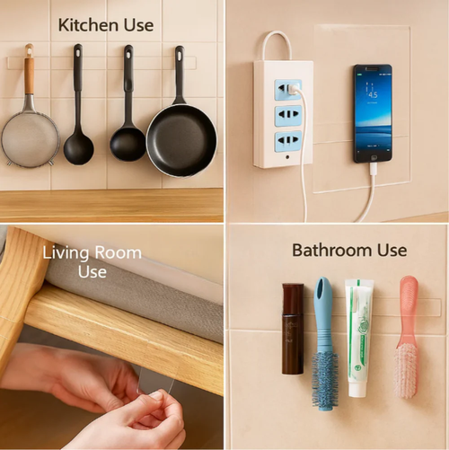 5m Double-Sided Nano Tape – Drill-Free, Strong & Reusable Mounting