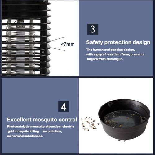 220V Electric Mosquito Killer Lamp | UV Light Bug Zapper for Indoor Home Use