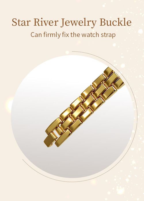 Luxury Full Diamond Bangle Bracelet Watch （Gold Face）