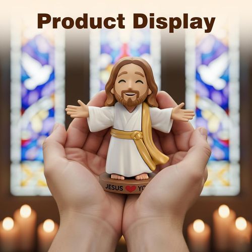 4-inch mini Jesus figurine