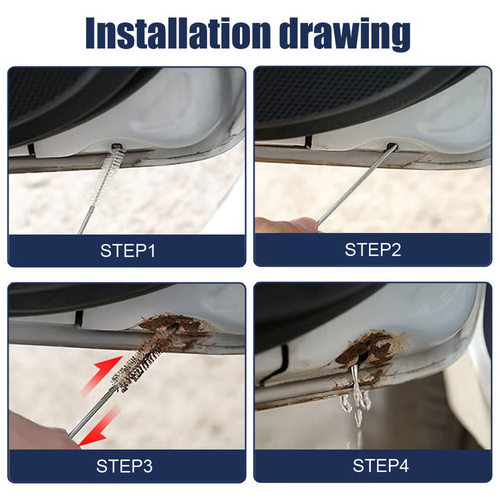Drain Dredge Cleaning Scrub Brush