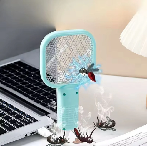 USB Electric Mosquito Killer Racket with UV Trap Light